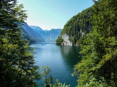 Blick vom Malerwinkl auf den Königssee
