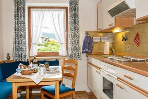 Küche der Ferienwohnung Hochkalter