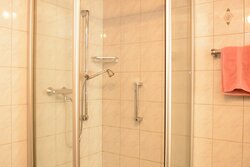 Im Bad in der Ferienwohnung Untersberg